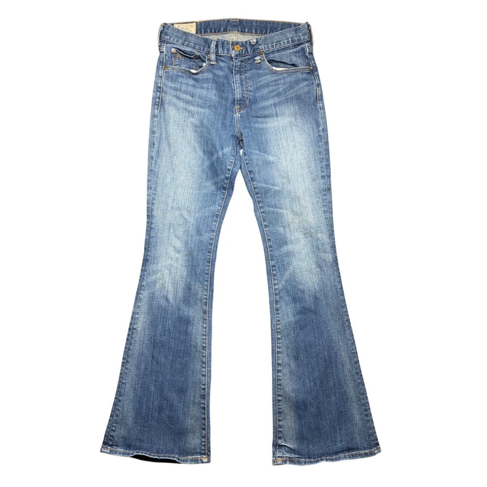Polo Ralph Lauren Jean Women 29 Blue Livia Flare High Rise Stretch Denim Bootcut